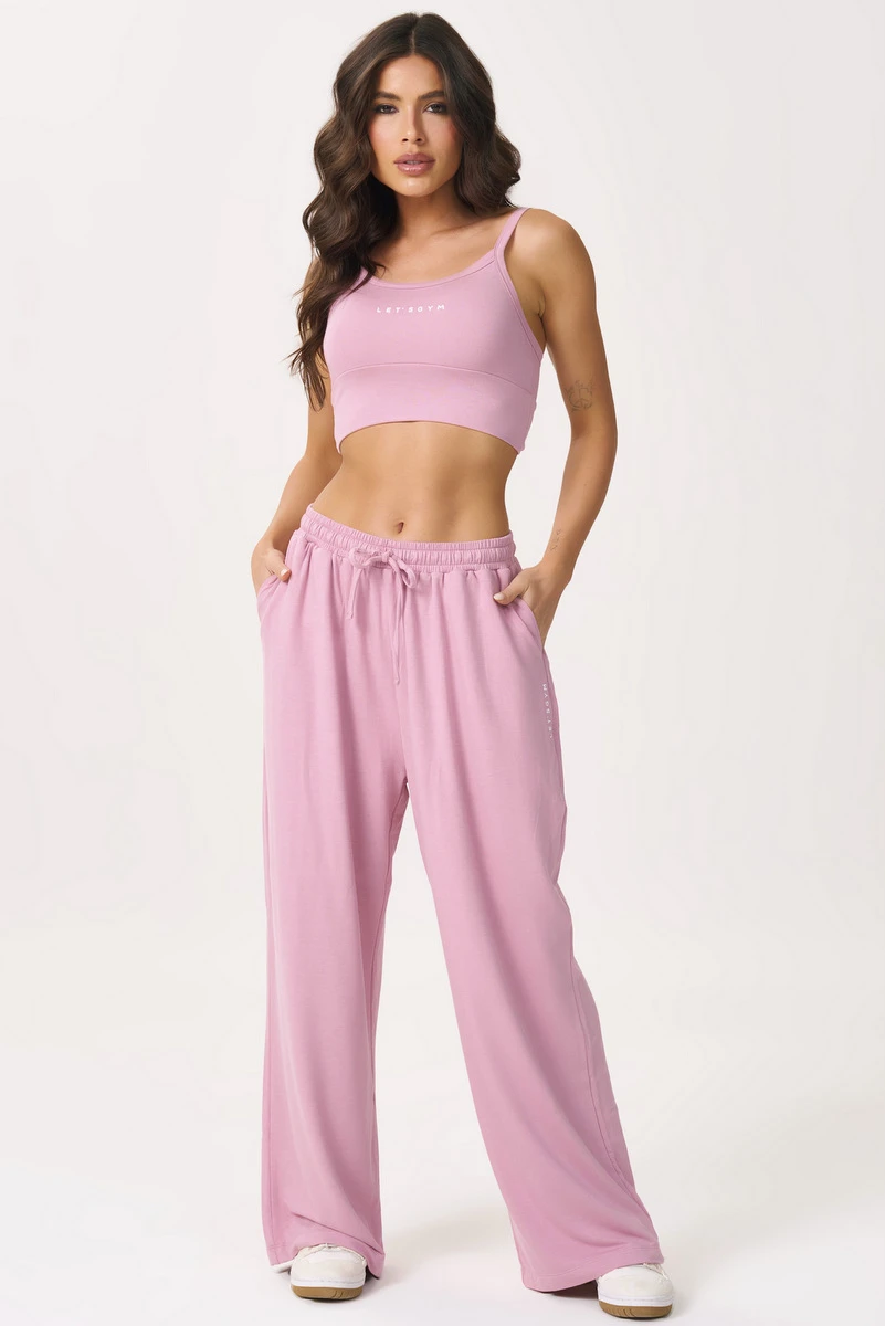 Lets Gym - Pants Flow Set Dusty Blush - 3164DBL