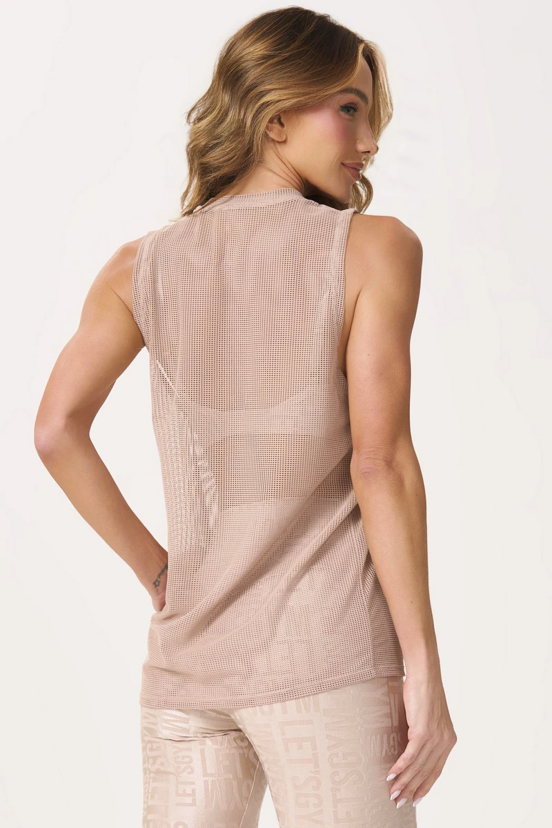 Lets Gym - Tank Shirt Screen Nude - 3168ND