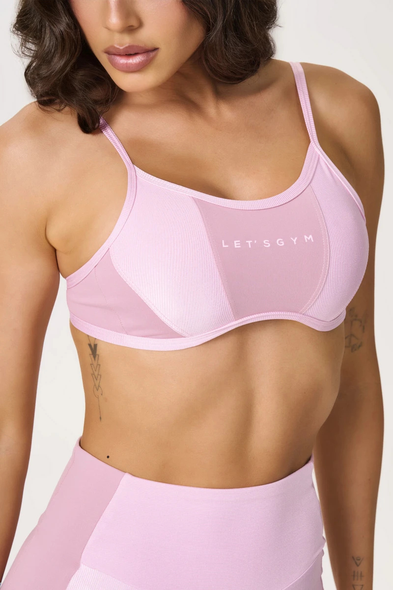 Lets Gym - Top Breeze Glow Dusty Blush - 3193DBL