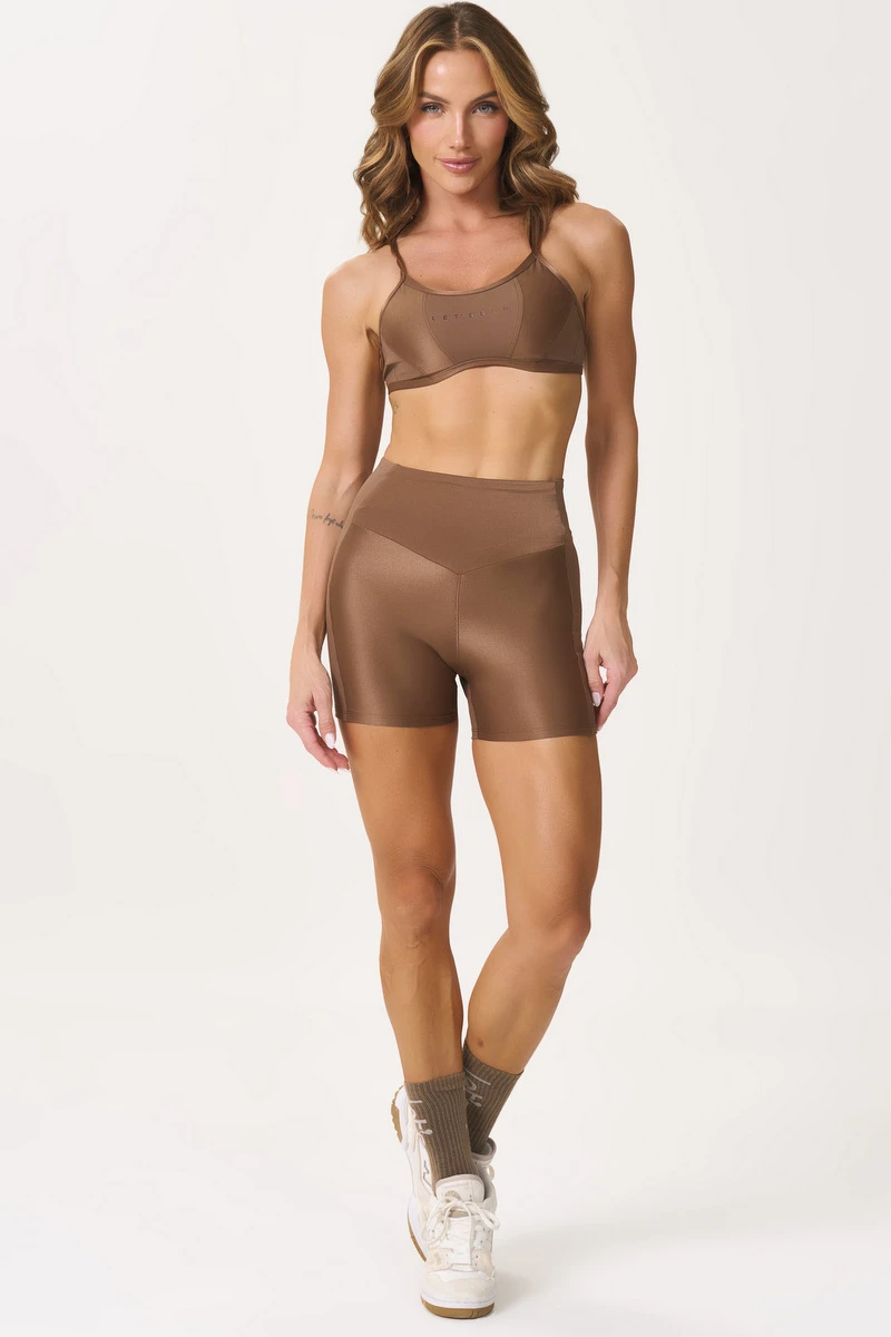 Lets Gym - Sports bra Breeze Glow Mocha Mousse - 3193MM