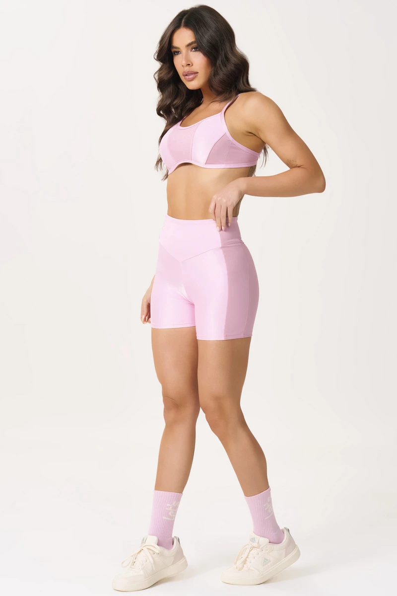 Lets Gym - Short Breeze Glow Dusty Blush - 3195DBL