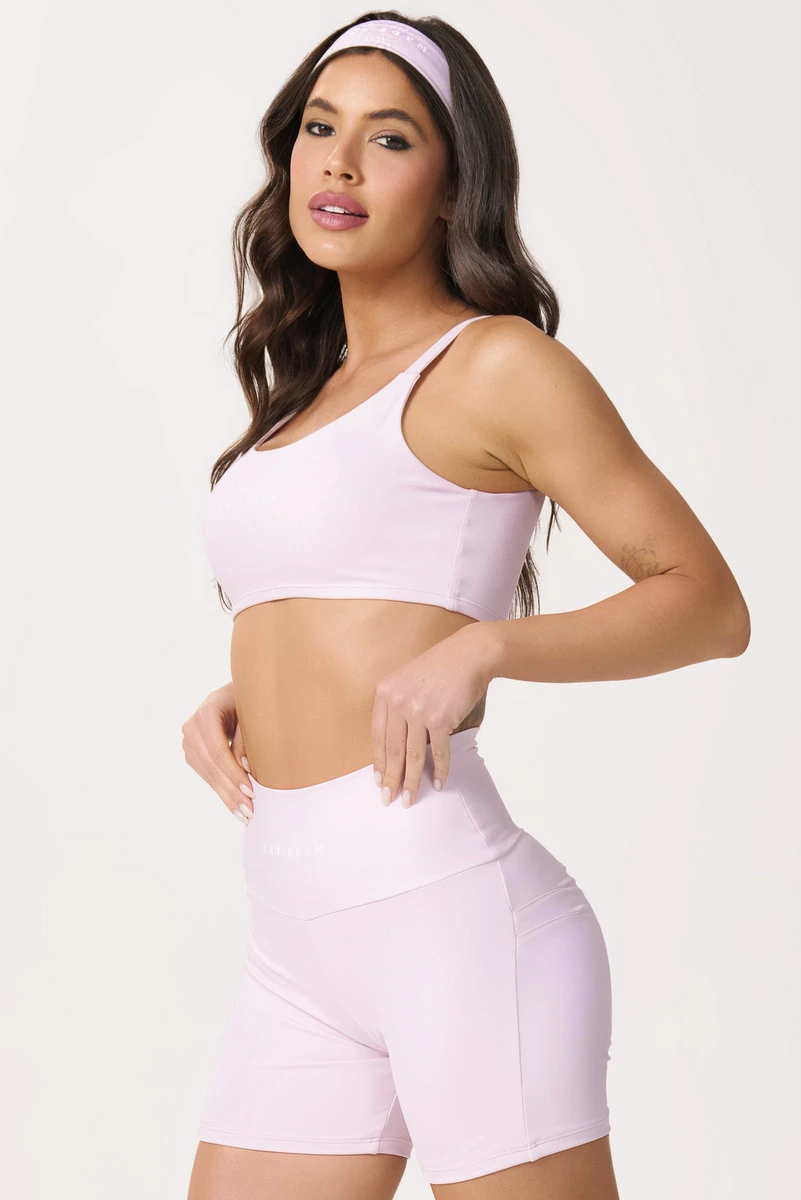 Lets Gym - Short Basic Colors Rosa Ballet - 2909ROB