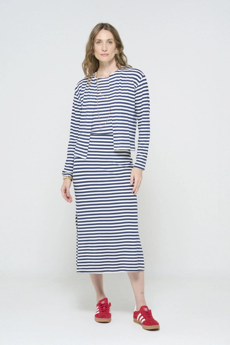 Hidrogênio - SAIA LISTRADA MARINHO - 20635004