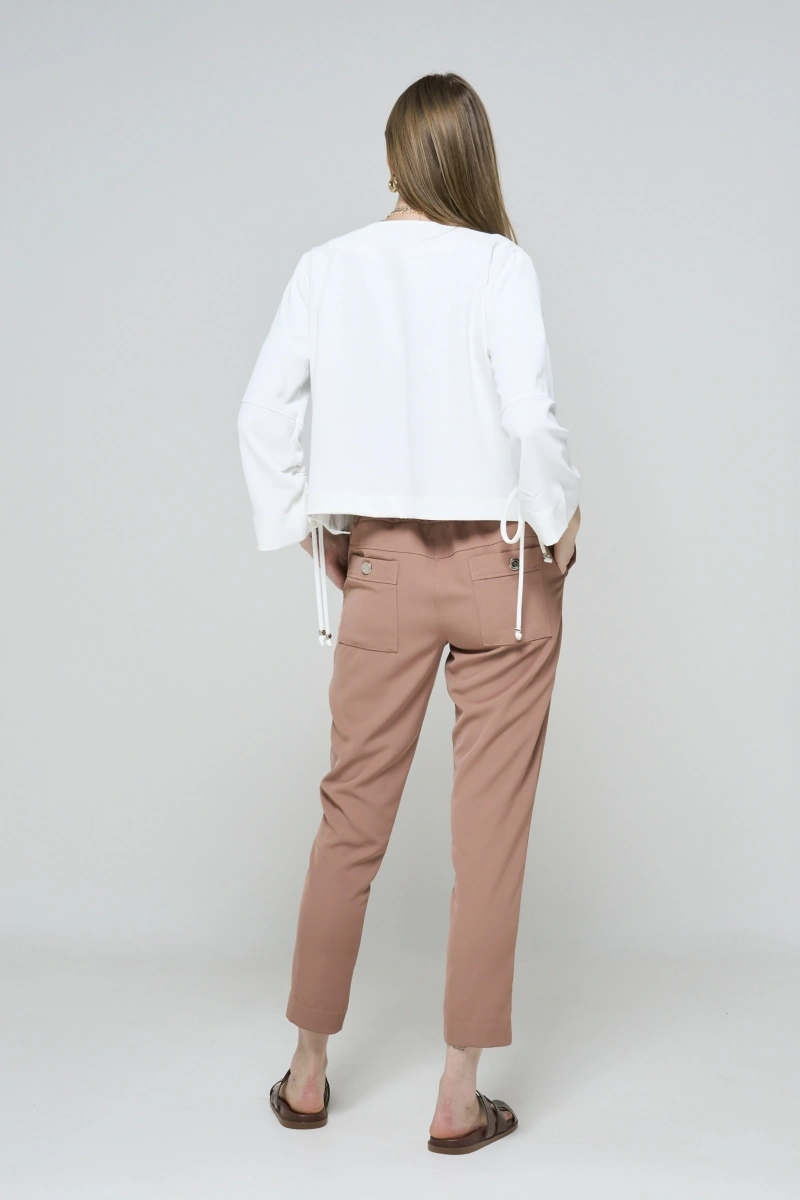 Hidrogênio - CASAQUINHO COM CORDINHAS BRANCO - 20504002