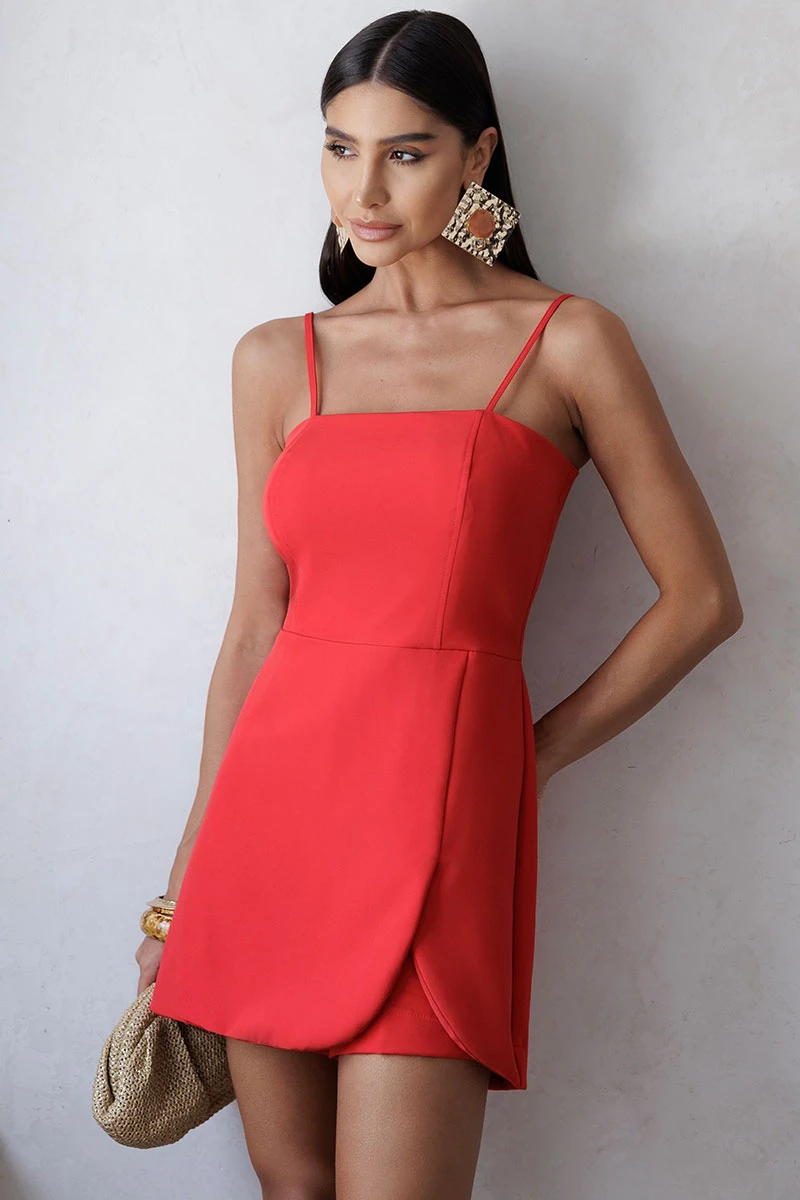 Miss Misses - Macaquinho Estefany Vermelho - 54716024