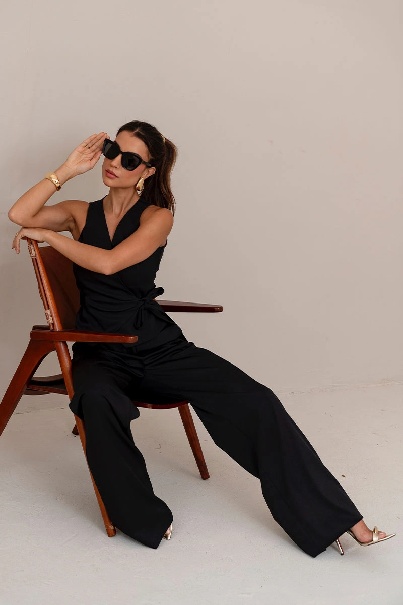 Miss Misses - Blusa Tayline Preto - 54780001