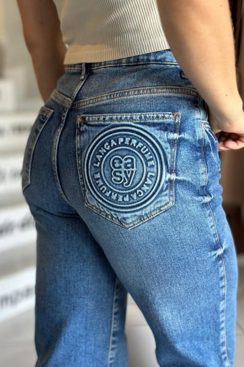 LANÇA PERFUME - Full Length Denim Pants Launch Perfume - 8626