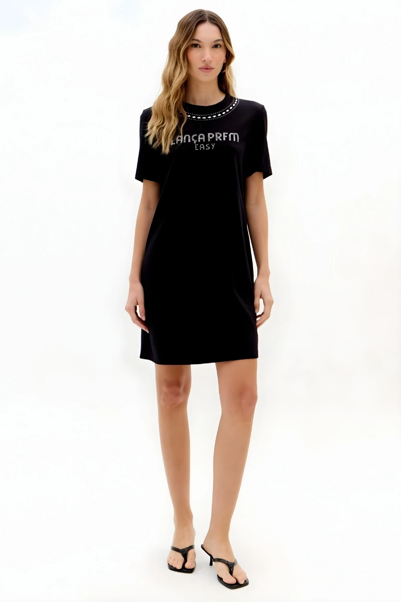 LANÇA PERFUME - Vestido T-Dress Shine Lança Perfume - 12341