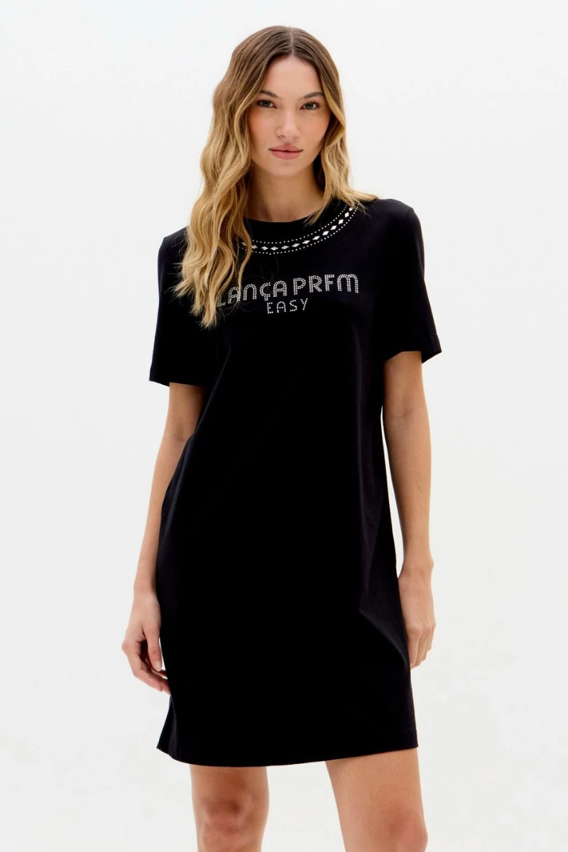 LANÇA PERFUME - Vestido T-Dress Shine Lança Perfume - 12341