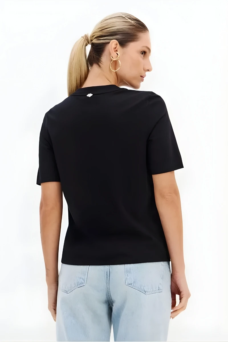 LANÇA PERFUME - Short Sleeve T-shirt with Lança Perfume Applications - 5394