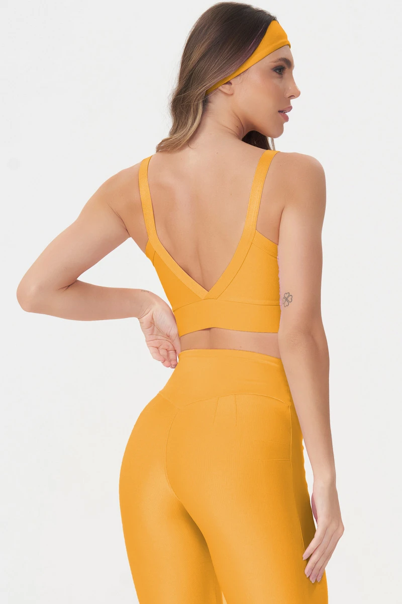 Lets Gym - Top Bright Mango Mist - 2141BMGM