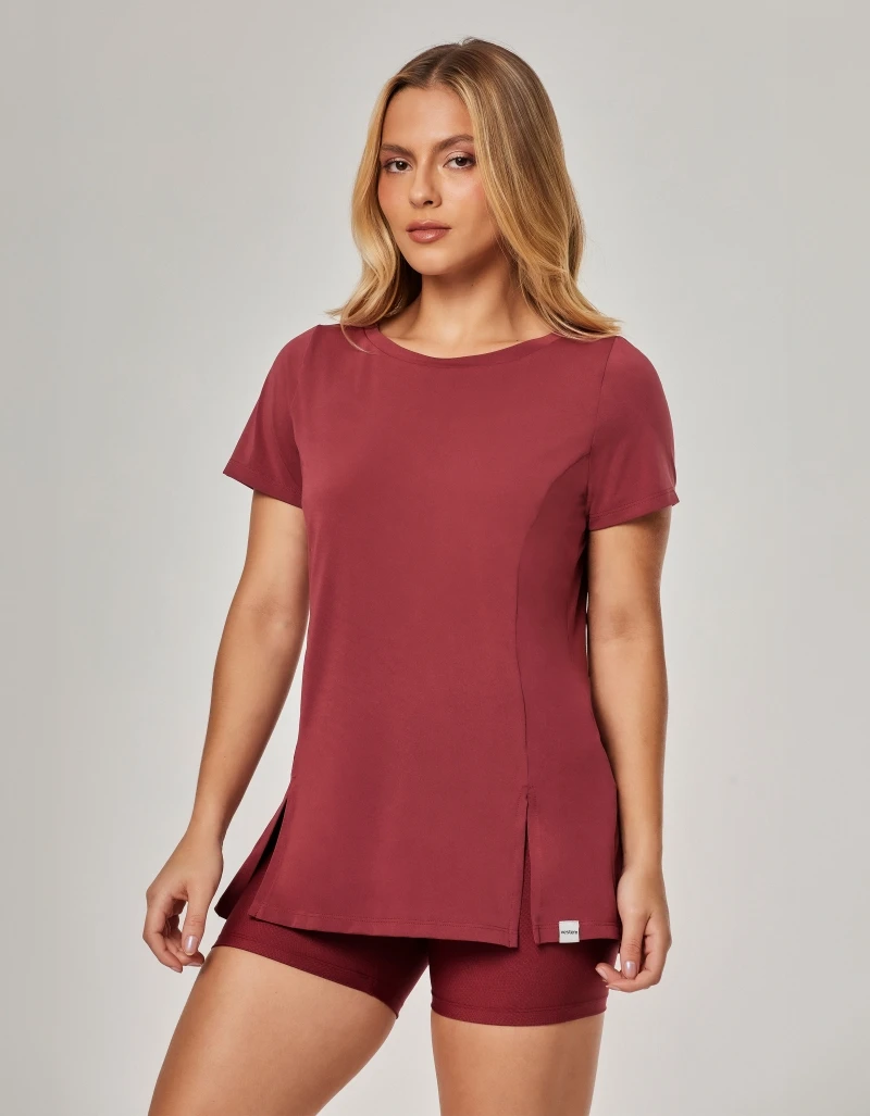 Vestem - Blusa Manga Curta Dallas Vermelho Adrenaline - BMC862.BF.C0510