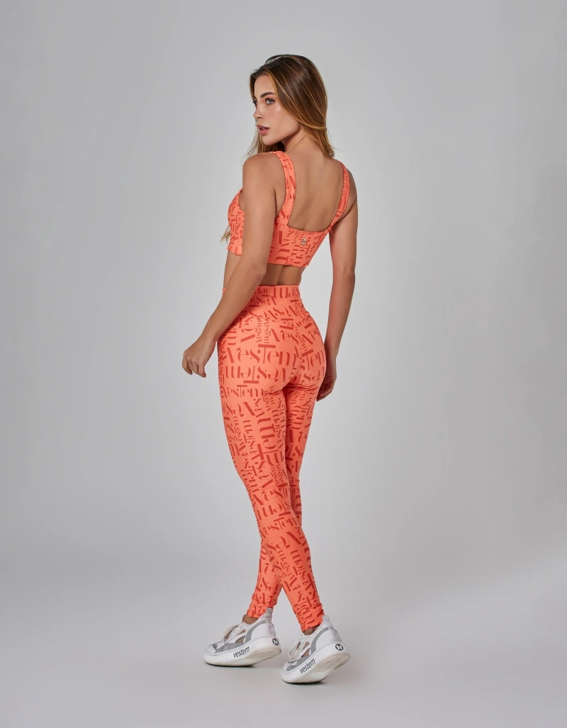 Vestem - Conjunto Legging e Top Myst Vestem Flamingo - CJ283.BF.E1301.I25