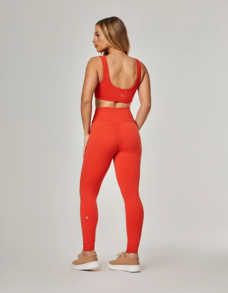 Vestem - Lara Grenadine Red Leggings and Top Set - CJ284.BF.C0575