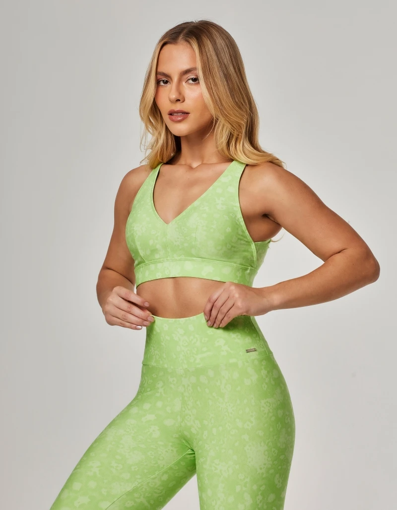 Vestem - Carioca Jaguar Mint Leggings and Top Set - CJ287.BF.E1307.I25