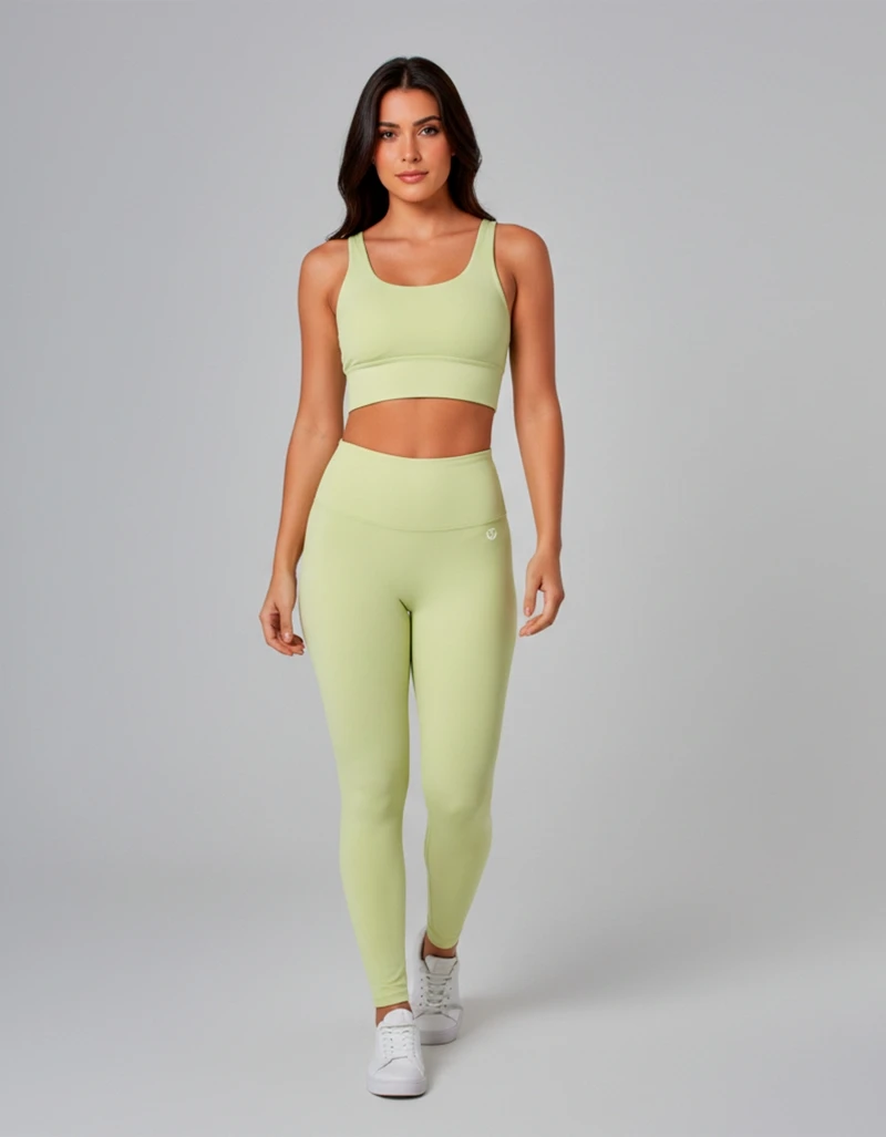 Vestem - Conjunto Legging e Top Margot Verde Oliva - CJ296.BF.C0509