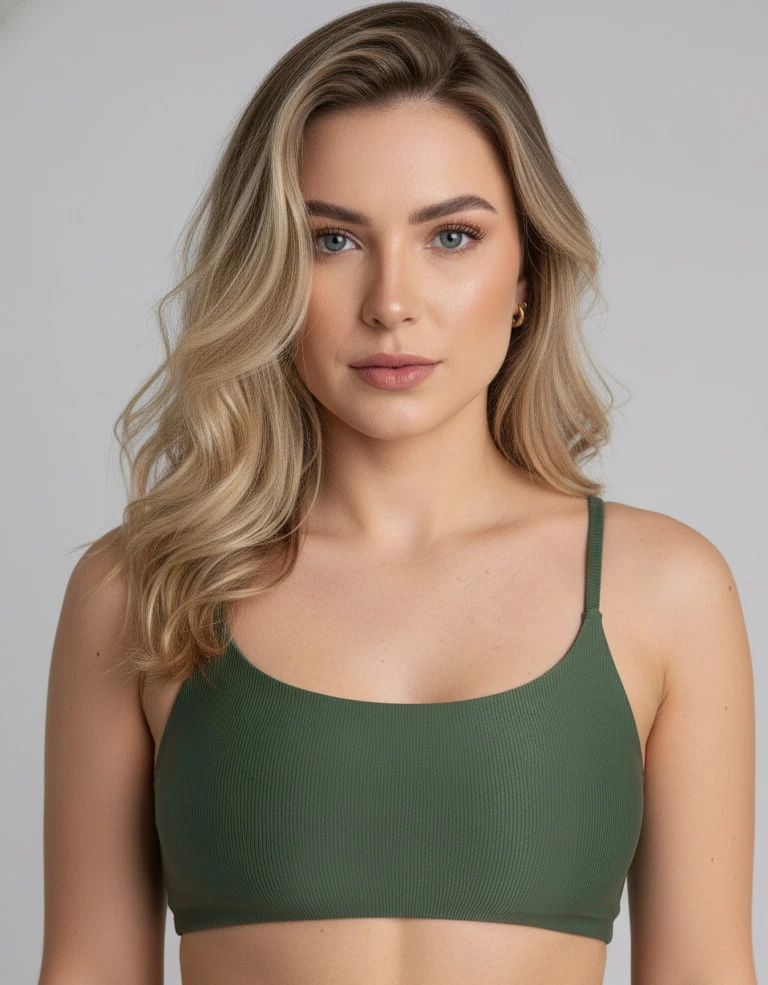 Vestem - Green Croco Manu Top - TOPP1179.C0292