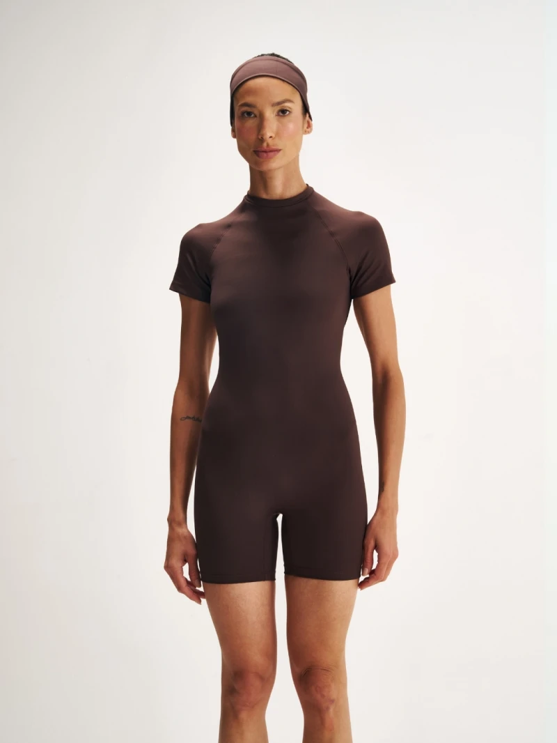 Salma - Romper Serena Chocolate - SALFIT7MAR