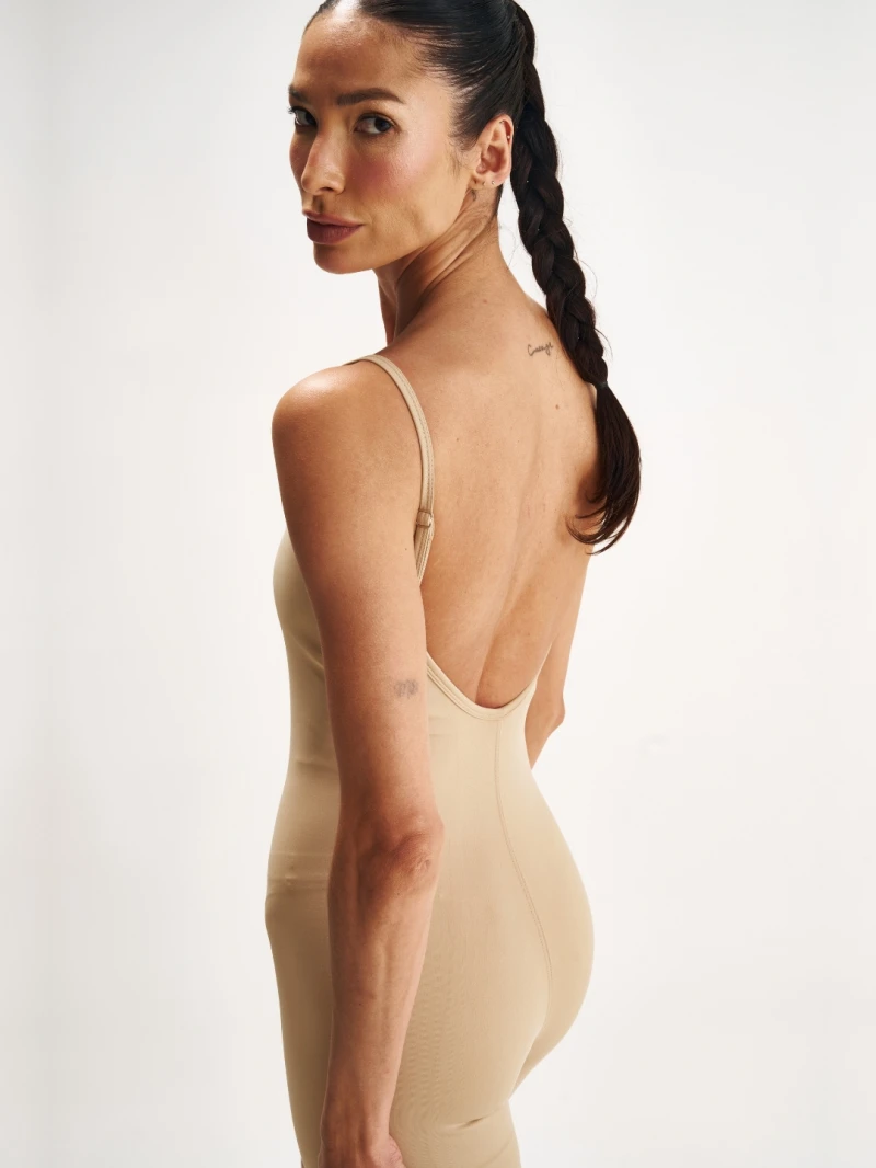 Salma - Macaquinho Fonda Canela - SALFIT6CAN