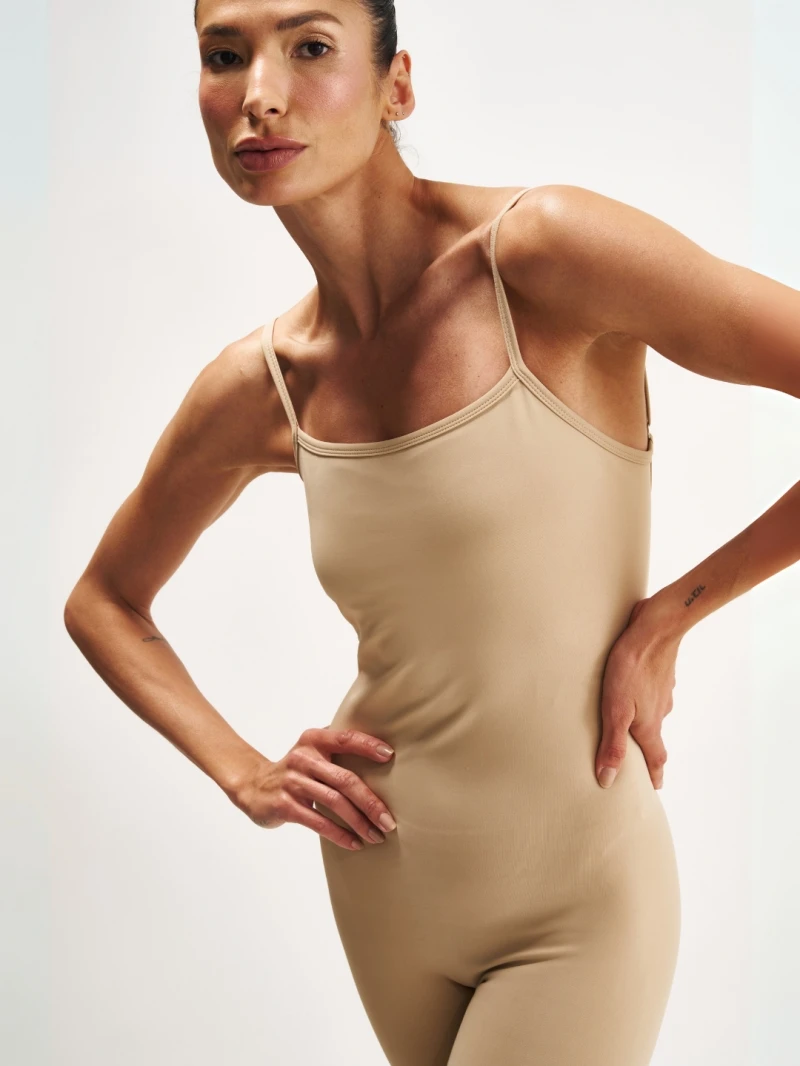 Salma - Macaquinho Fonda Canela - SALFIT6CAN