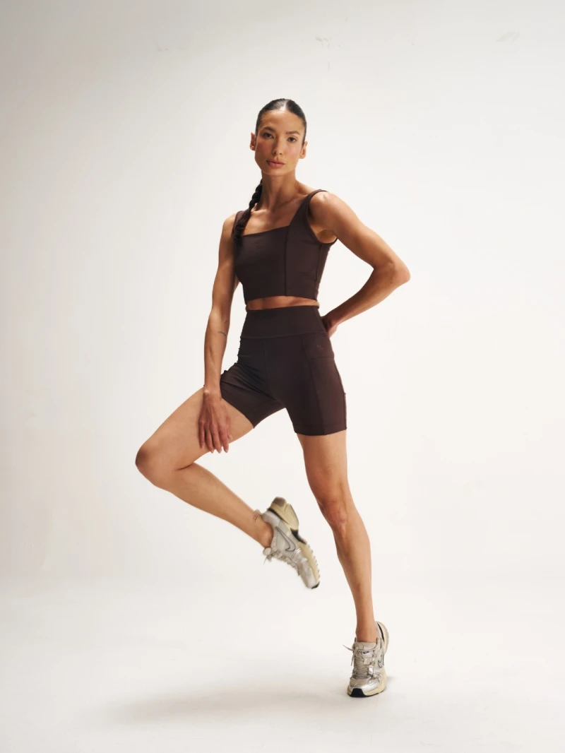 Salma - Top Cindy Chocolate - SALFIT2MAR