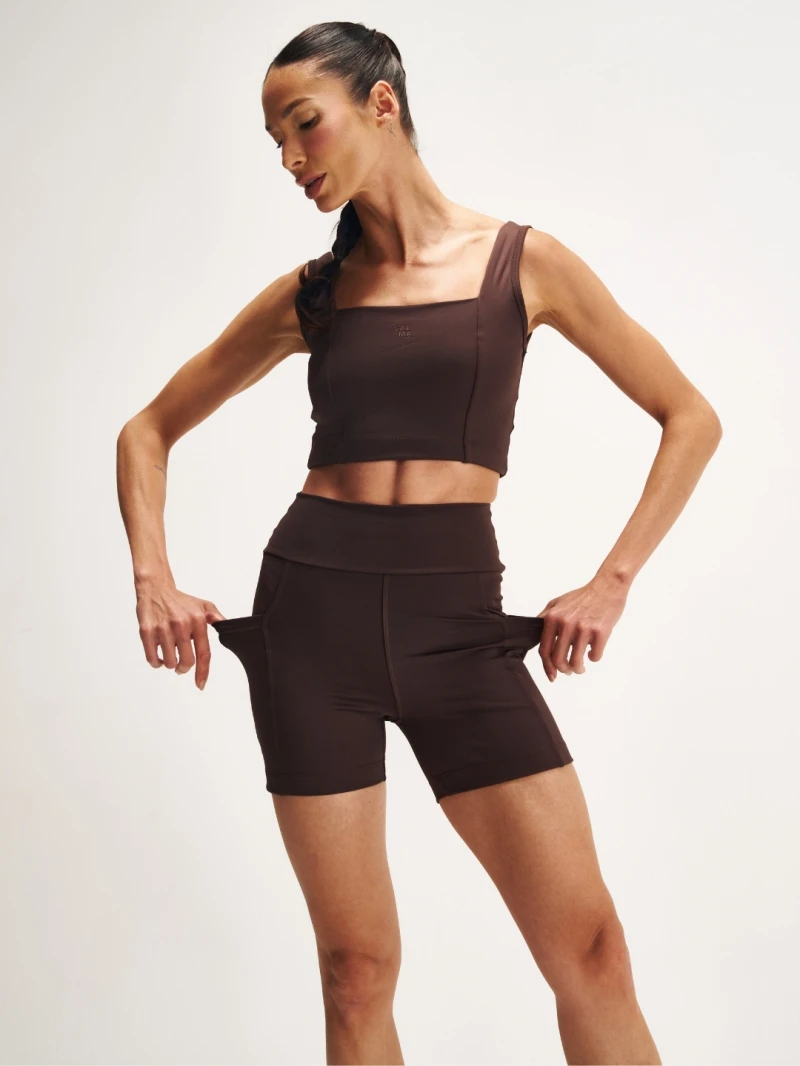 Salma - Short Maia Chocolate - SALFIT8MAR