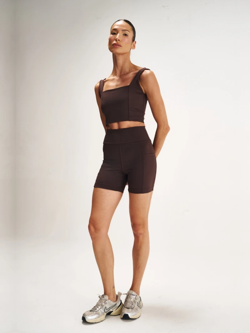 Salma - Short Maia Chocolate - SALFIT8MAR