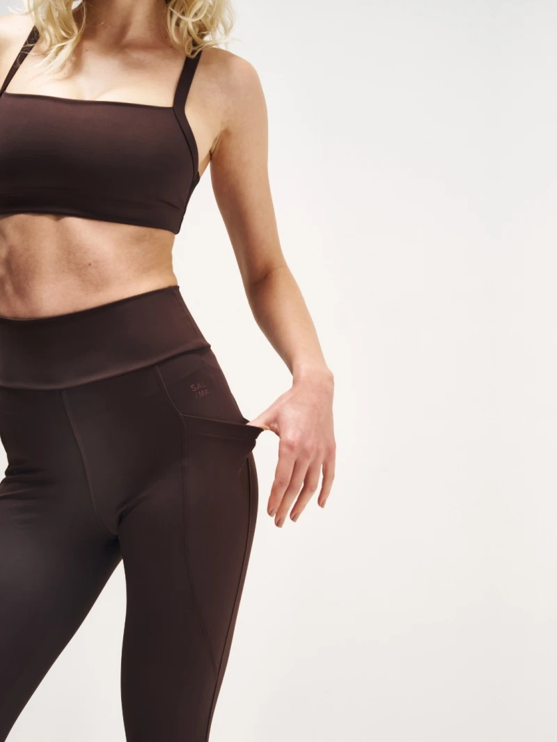 Salma - Pants Leggingss Olivia Chocolate - SALFIT3MAR