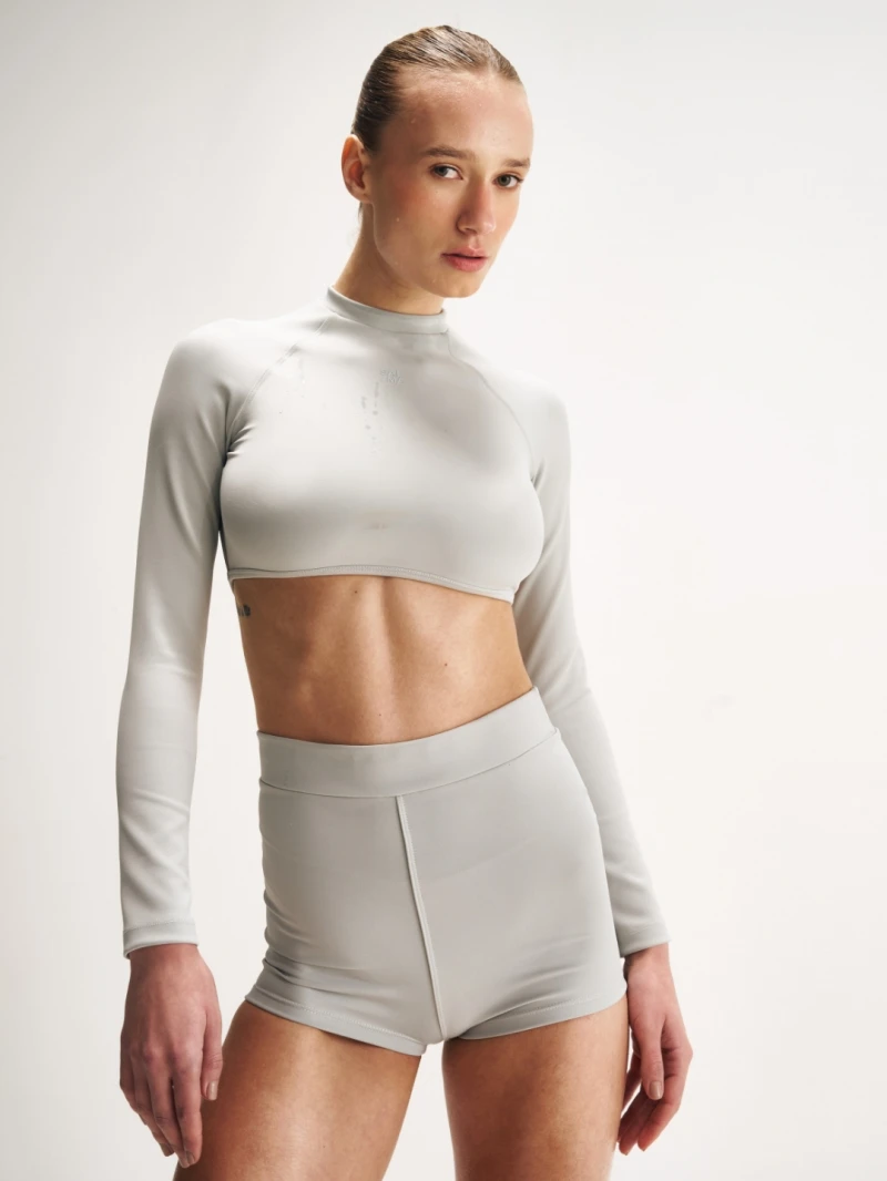 Salma - Blusa Surf Tessa Gelo - SALSURFTOP3PRA