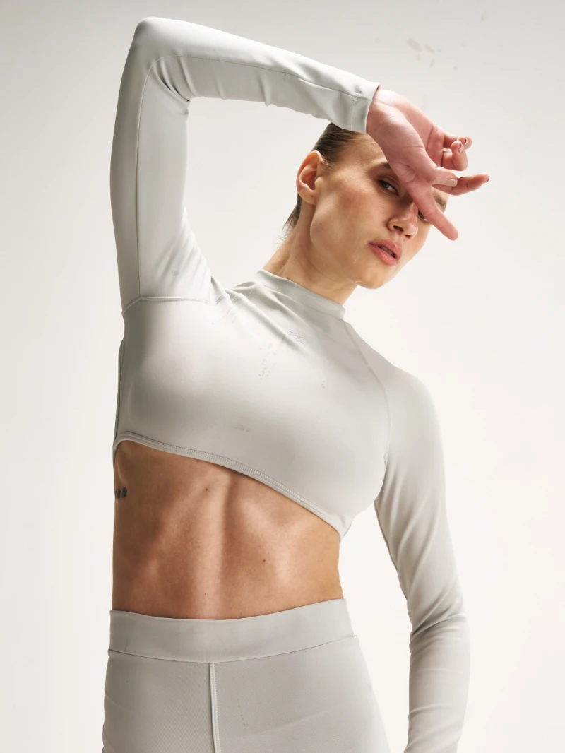 Salma - Blusa Surf Tessa Gelo - SALSURFTOP3PRA