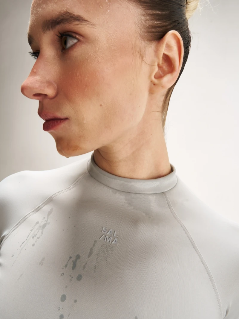 Salma - Blusa Surf Tessa Gelo - SALSURFTOP3PRA