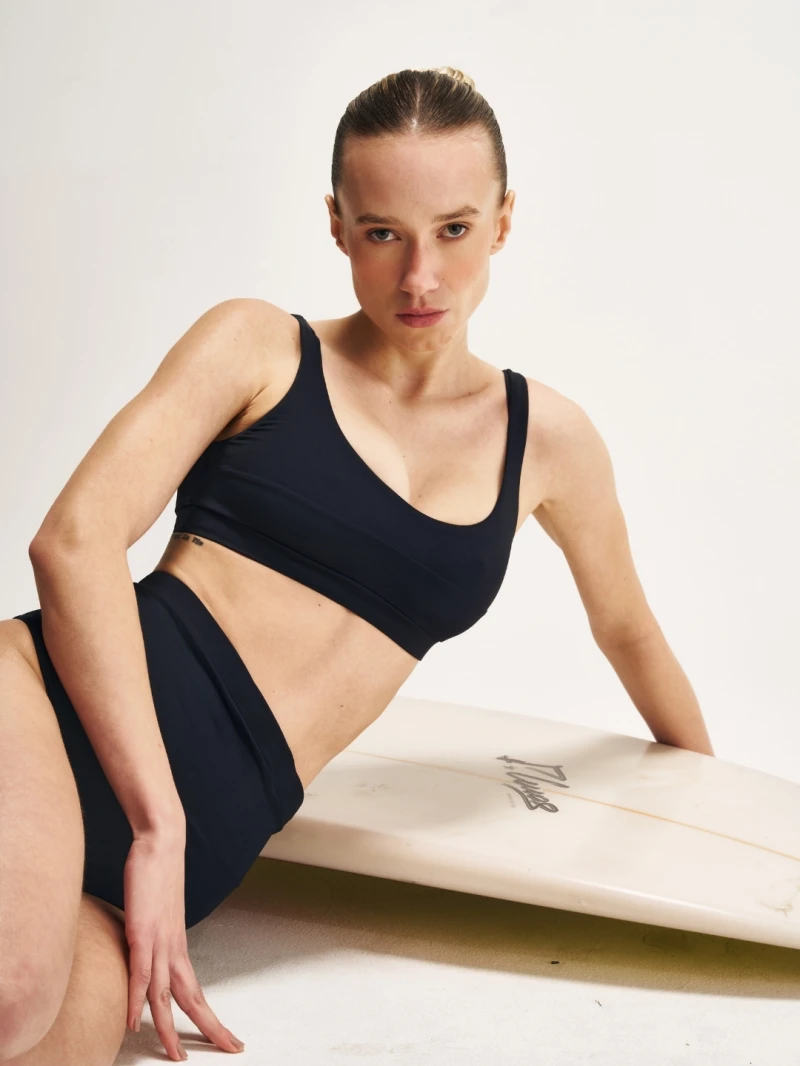 Salma - Biquini Hot Pants Bali Preto - SALSURFHP2PRE