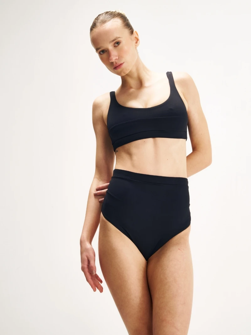 Salma - Biquini Hot Pants Bali Preto - SALSURFHP2PRE