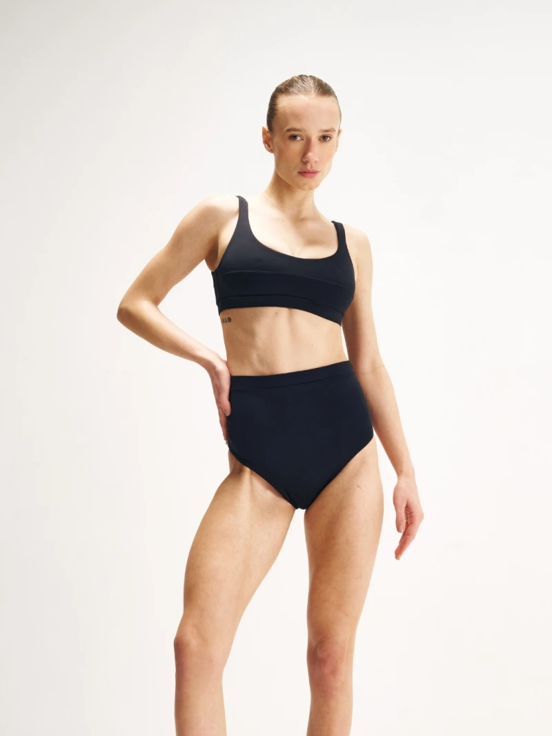 Salma - Biquini Hot Pants Bali Preto - SALSURFHP2PRE