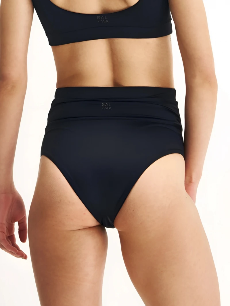 Salma - Biquini Hot Pants Bali Preto - SALSURFHP2PRE