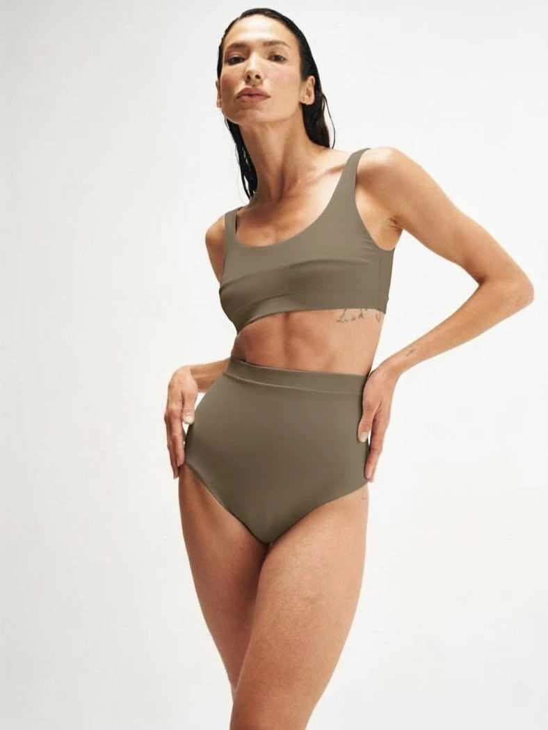 Salma - Biquini Hot Pants Bali Castor - SALSURFHP2MAR