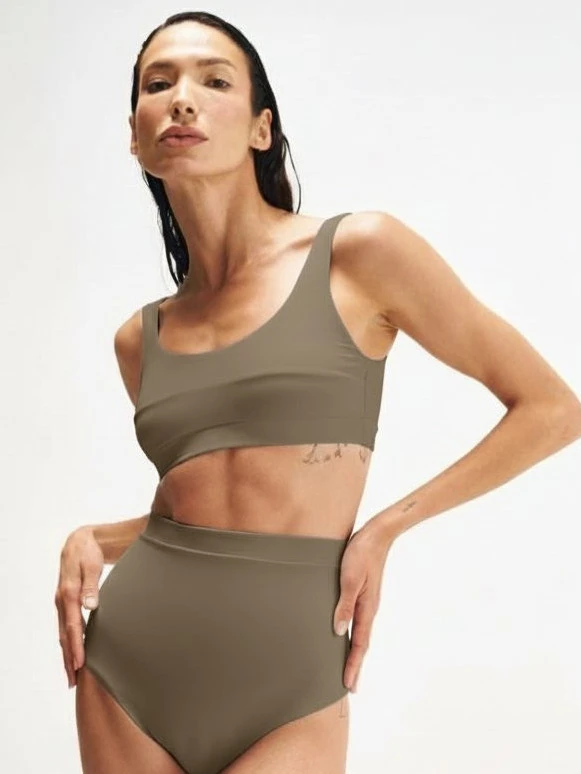 Salma - Top Biquini Mali Castor - SALSURFTOP2MAR