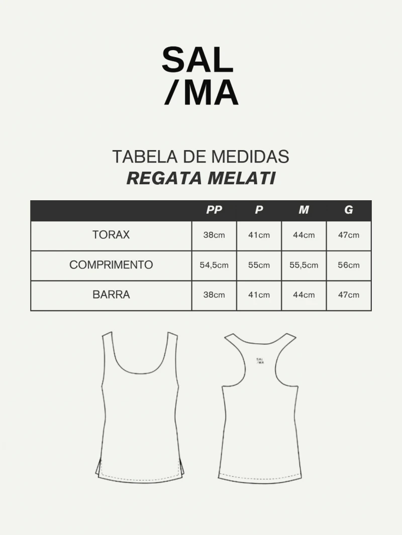 Salma - Melati Black Tank Shirt - SALFIT12PRE