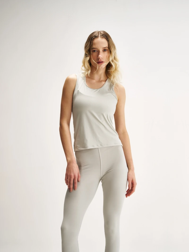 Salma - Tank Shirt Melati Gelo - SALFIT12PRA