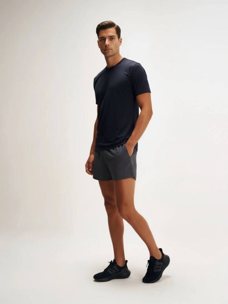 Salma - Ravi Black Training T-shirt - SALDRIPRE