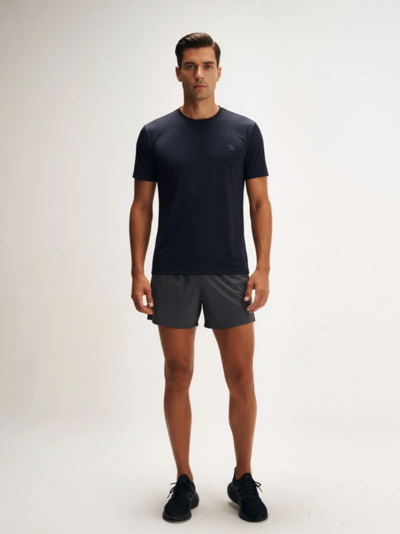 Salma - Ravi Black Training T-shirt - SALDRIPRE
