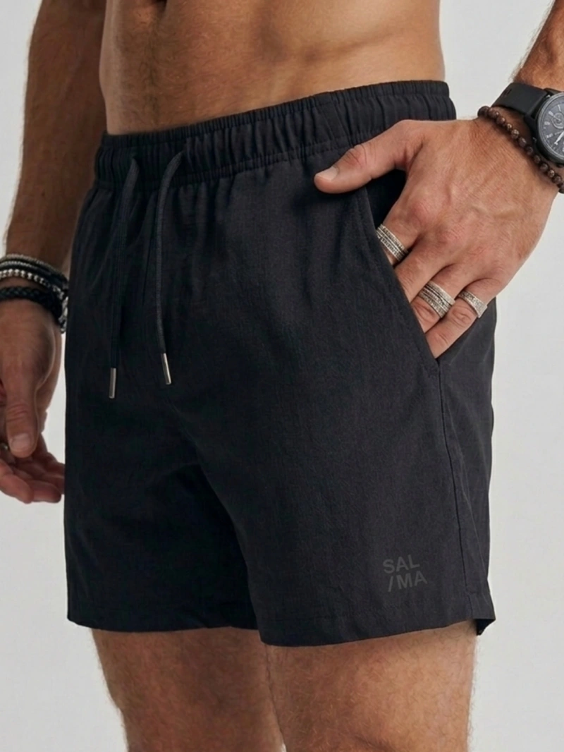 Salma - Short Praia Tulum Preto - SALSHORT2PRE