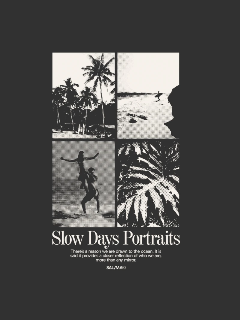 Salma - Classic Fit Slow Black T-Shirt - SALTSHIRT4PRE