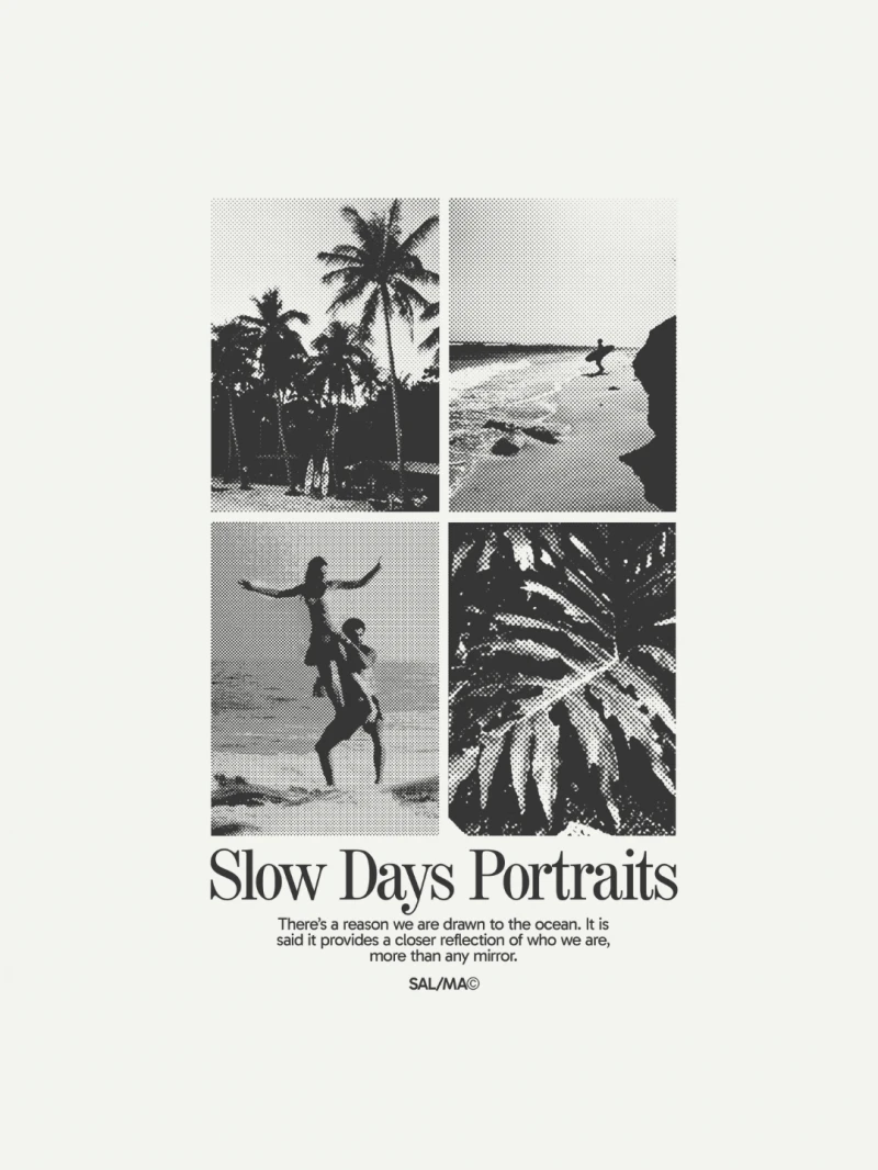 Salma - TShirt Classic Fit Slow Branco - SALTSHIRT4BRA