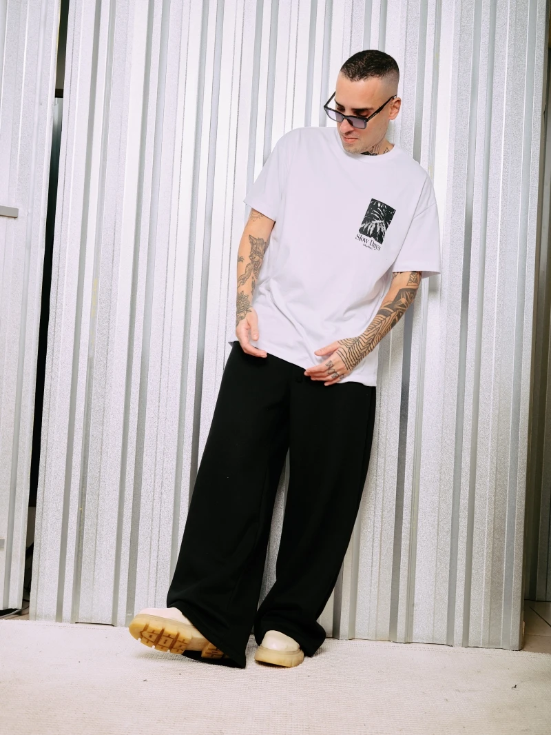 Salma - TShirt Classic Fit Slow Branco - SALTSHIRT4BRA