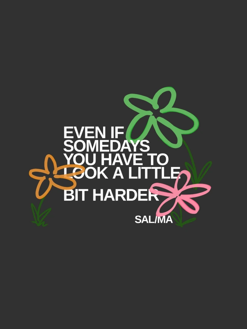 Salma - TShirt Classic Fit Bette Days Black - SALTSHIRT5PRE