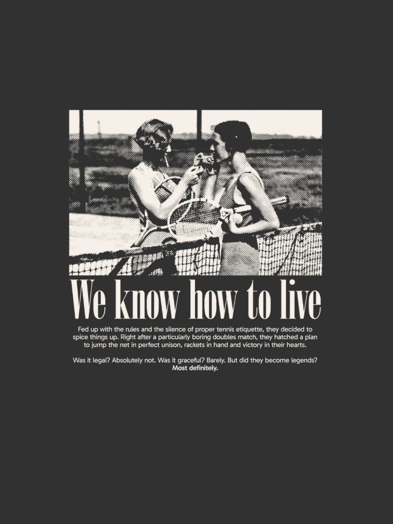 Salma - TShirt Classic Fit Just Living Black - SALTSHIRT6PRE