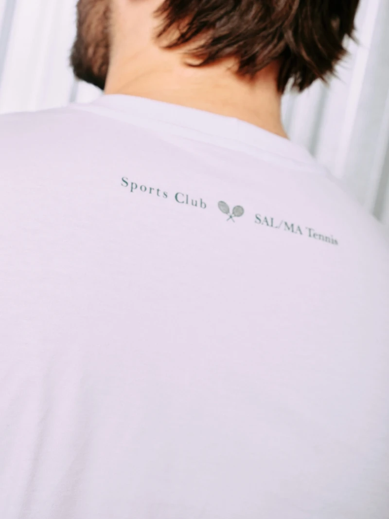 Salma - TShirt Classic Fit Just Living Branco - SALTSHIRT6BRA