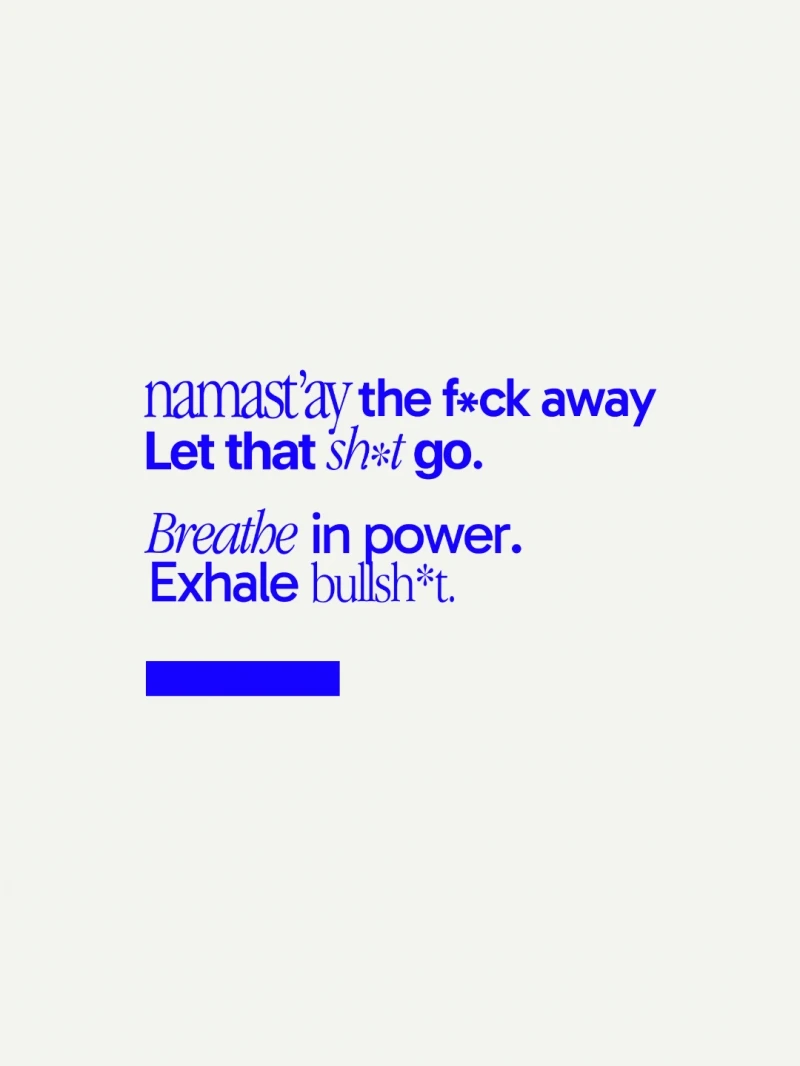 Salma - TShirt Classic Fit Namastay Branco - SALTSHIRT7BRA