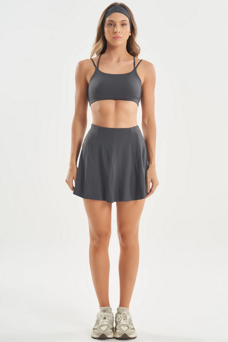 Lets Gym - Graphite Soft Balance Shorts - 2769GF